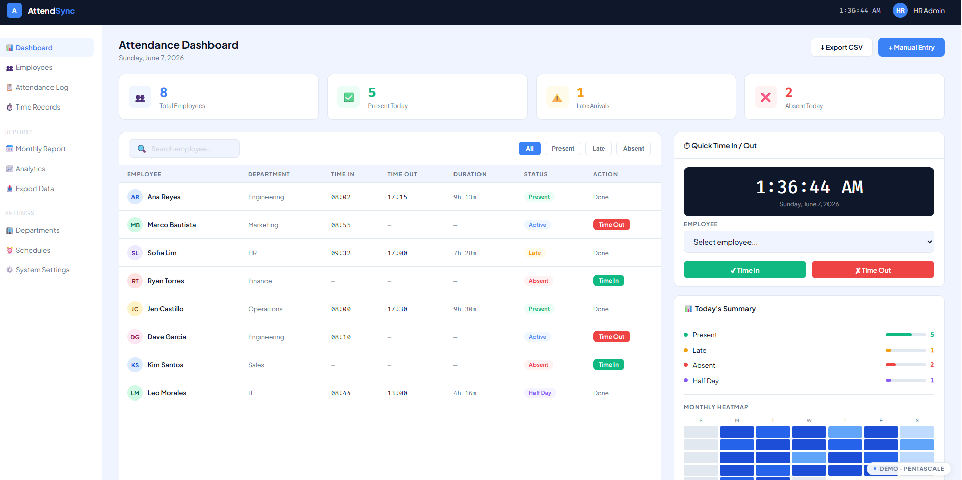 Attendance Tracker